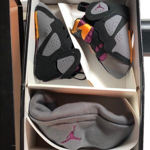 Jordan 7 Bordeaux gift pack for infant